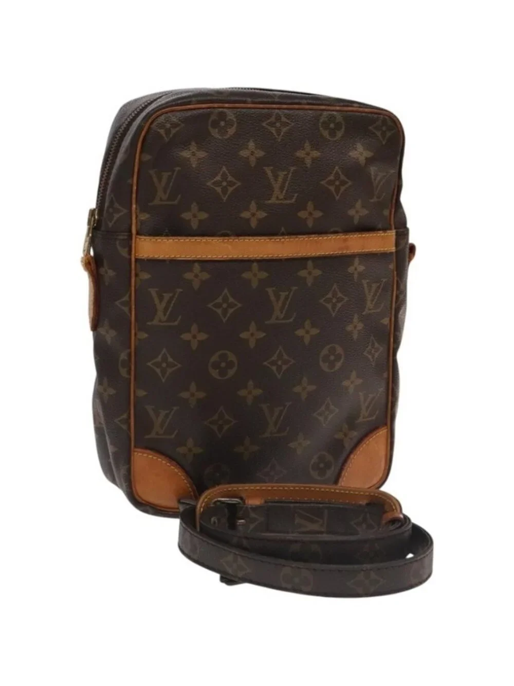 Authentic LOUIS VUITTON Monogram Danube MM Shoulder Bag M45264 LV